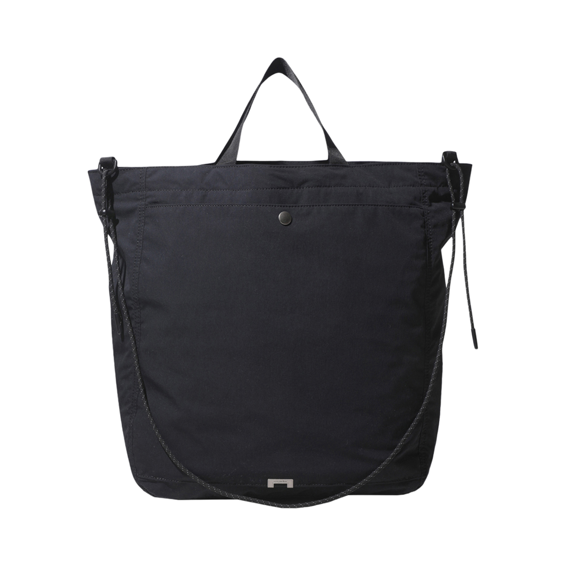 커스텀멜로우 나일론 투웨이 토트 백 블랙(Customellow Nylon Two-Way Tote Bag Black)