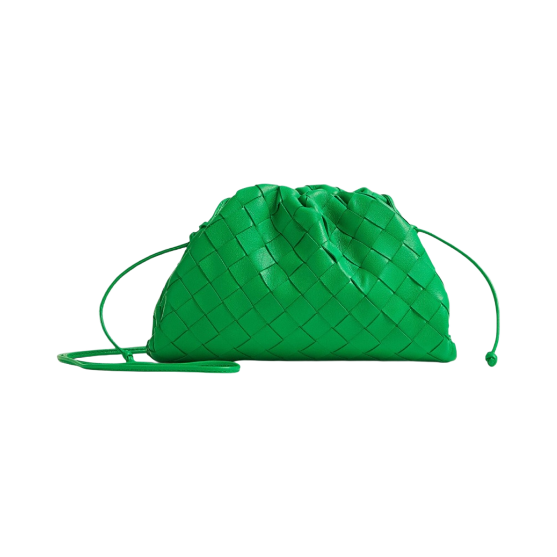 보테가 베네타 미니 레더 파우치 패러킷(Bottega Veneta Mini Leather Pouch Parakeet) - 1