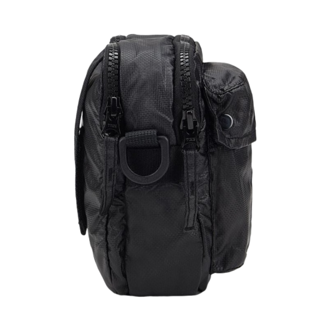 스톤 아일랜드 90270 무솔라 고마타 캔버스 맵 홀더 백 블랙 - 22FW(Stone Island 90270 Mussola Gommata Canvas Map Holder Bag Black - 22FW) - 3