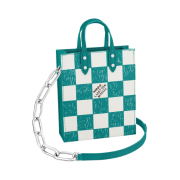 Louis Vuitton Sac Plat XS Damier Checkerboard Teal