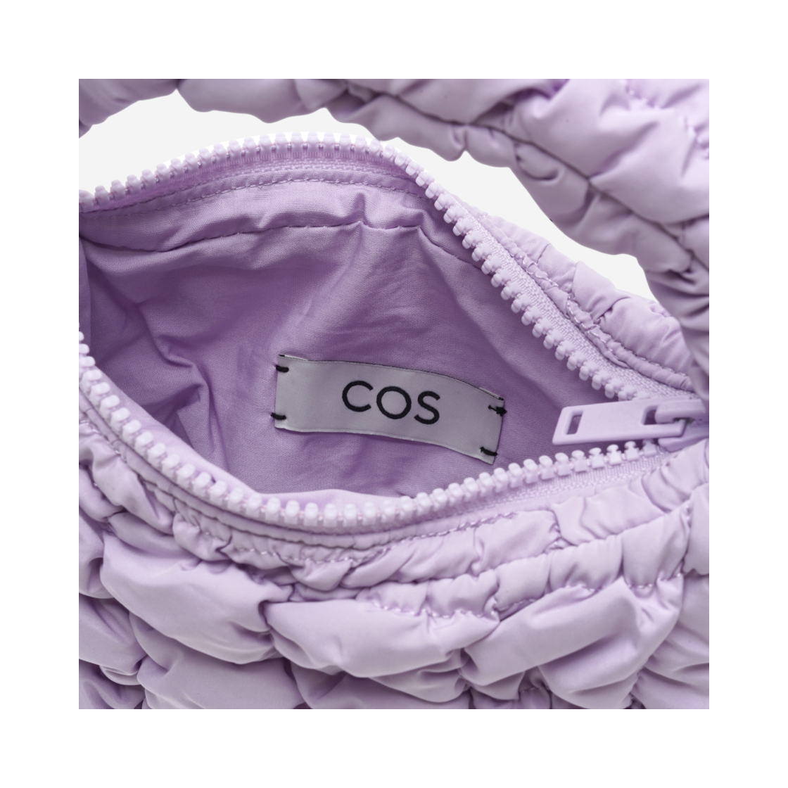 1171064007 COS Quilted Micro Bag Purple - #4