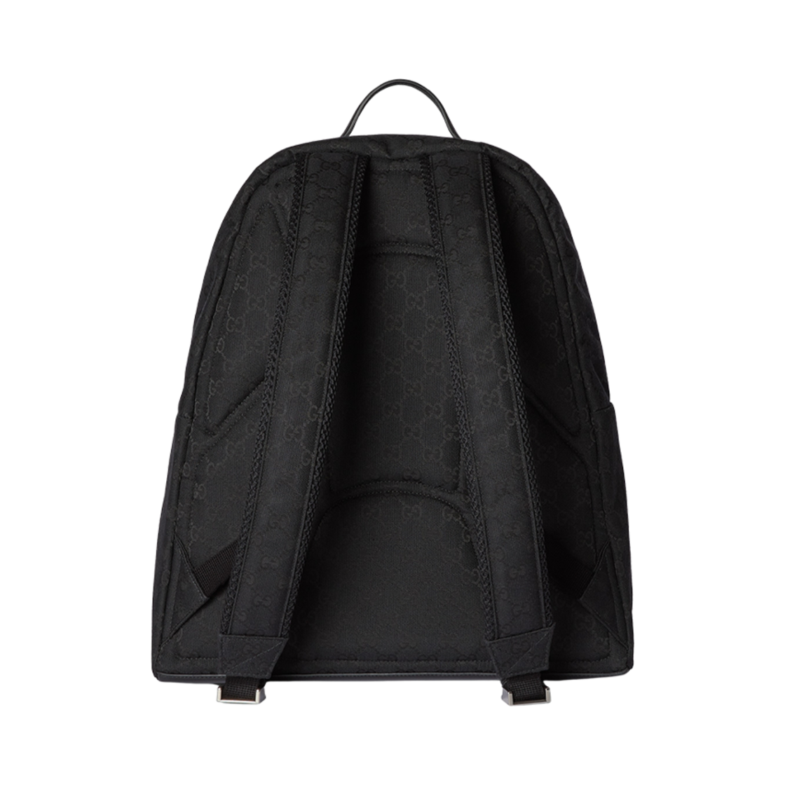구찌 미디움 GG 백팩 웹 블랙(Gucci Medium GG Backpack with Web Black) - 3
