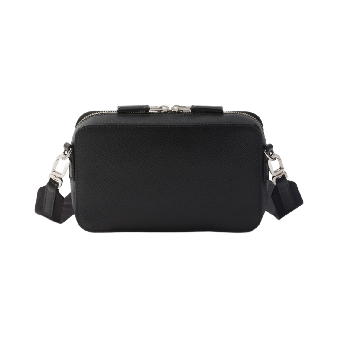 프라다 브리크 사피아노 레더 백 블랙(Prada Brique Saffiano Leather Bag Black) - 3