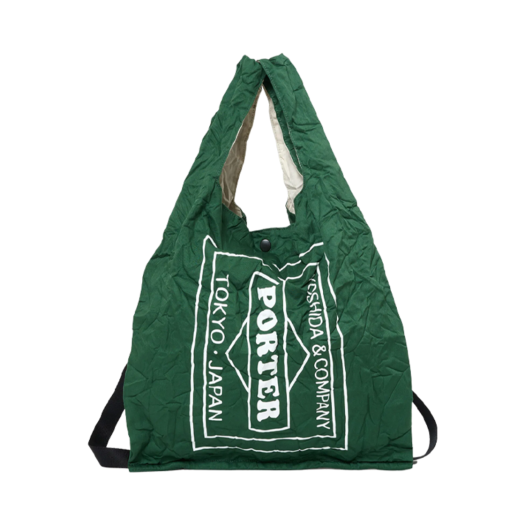 Porter x Digawel Shopping Bag Green