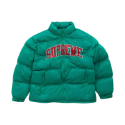 Supreme Mesh Jersey Puffer Jacket Green - 23SS