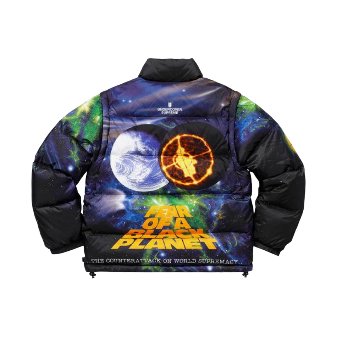 슈프림 x 언더커버 퍼블릭 에너미 퍼피 자켓 멀티컬러 - 18SS(Supreme x Undercover Public Enemy Puffy Jacket Multi-Color - 18SS) - 3