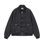 Carhartt WIP Stanton Jacket Black Stone Dyed