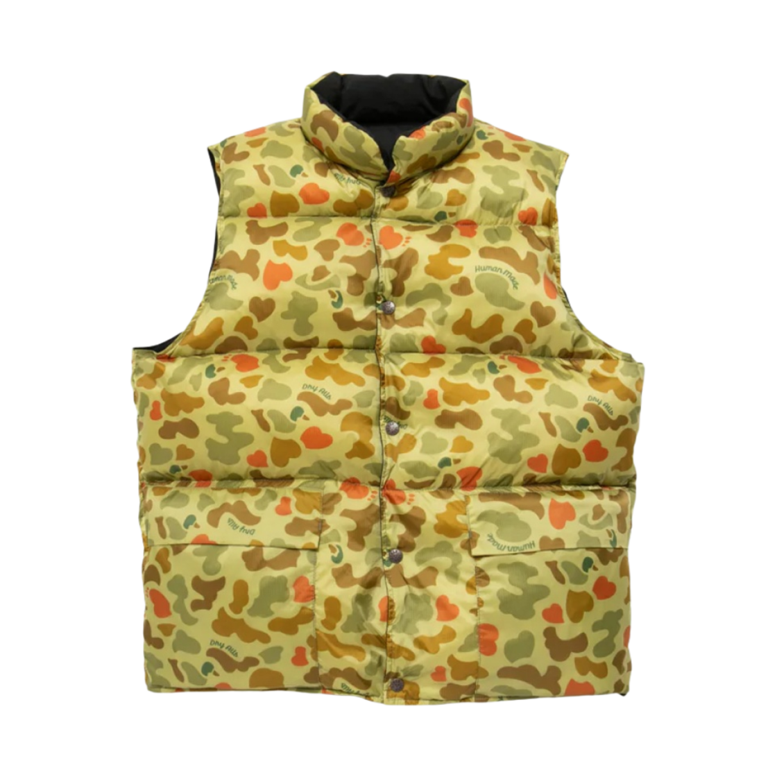 휴먼 메이드 리버시블 다운 베스트 블랙(Human Made Reversible Down Vest Black) - 3