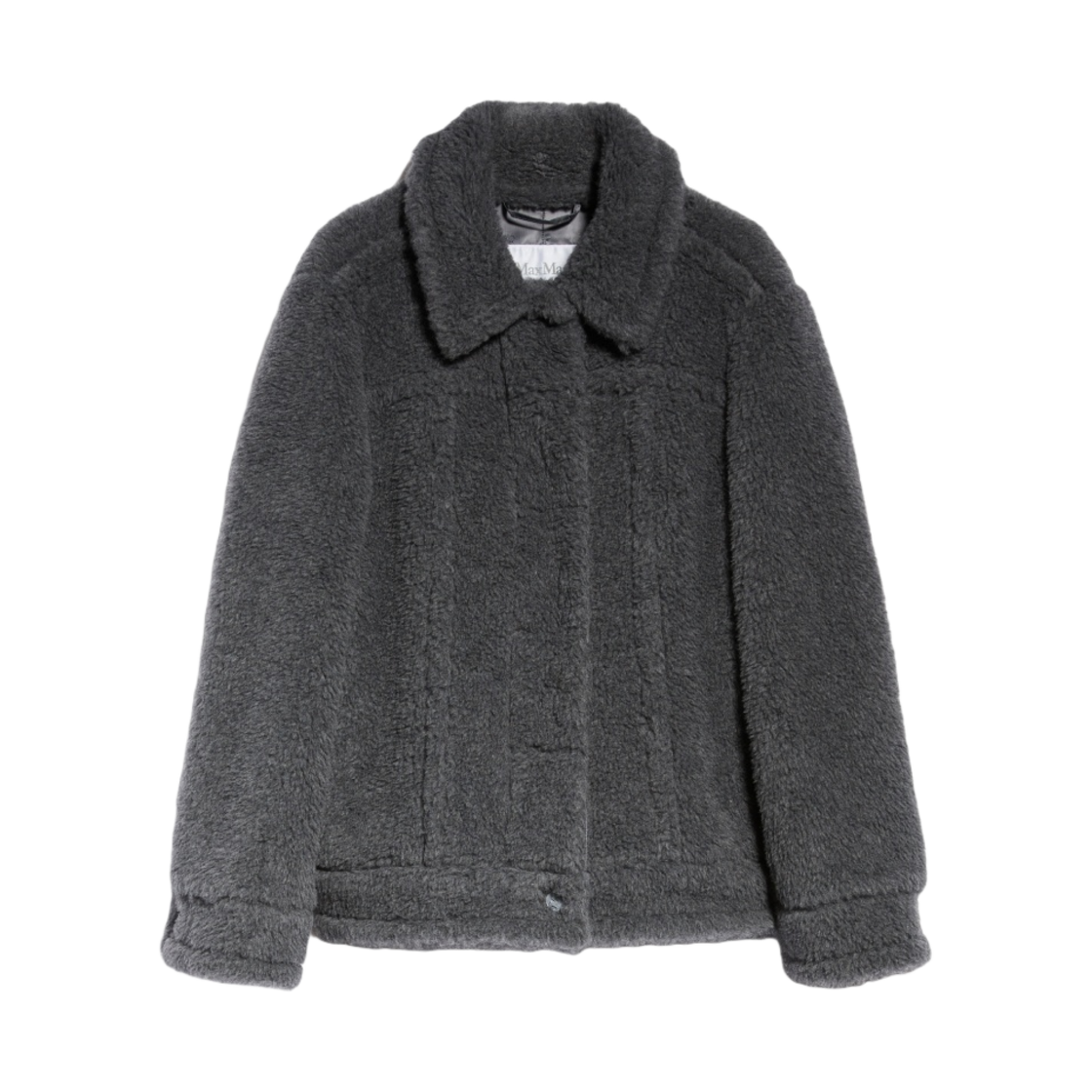 (W) 막스마라 테디노 테디 자켓 미디움 그레이((W) Max Mara Teddino Teddy Jacket Medium Grey) - 1