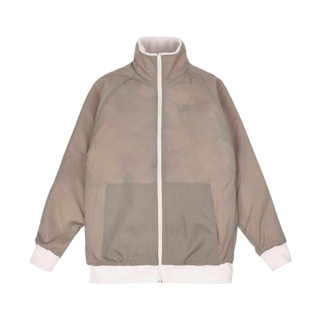 BQ6546-640 Nike Big Swoosh Full Zip Jacket Light Soft Pink Pink Oxford - #3