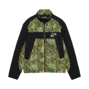 Stussy x Mountain Hardwear Fleece Jacket Groves Scale Print