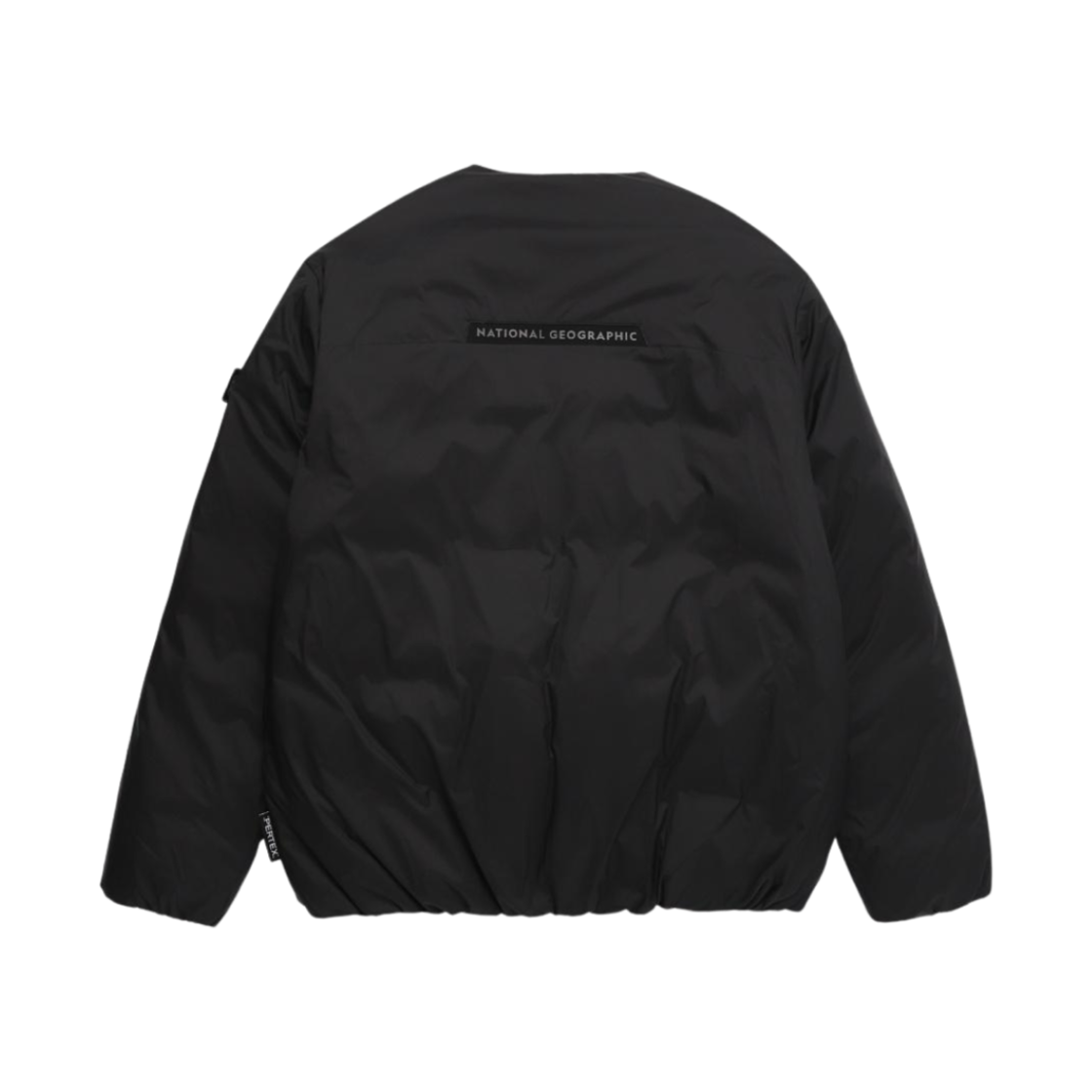 내셔널 지오그래픽 토르니에 U 넥 스티치 라이트웨이트 구스 다운 점퍼 카본 블랙(National Geographic Tornier U Neck Stitch Lightweight Goose Down Jumper Carbon Black) - 3
