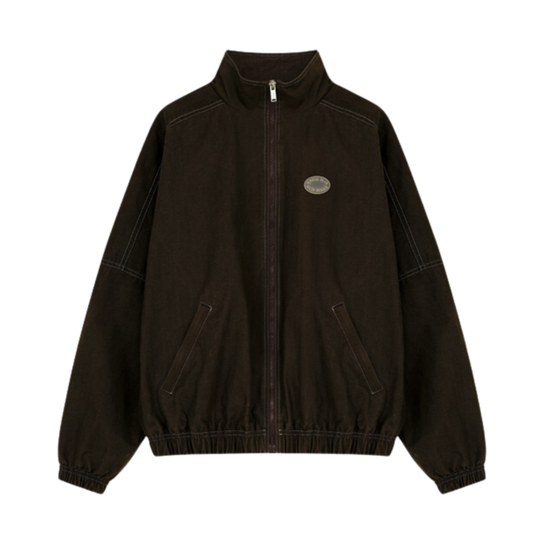 - Aviemuah New Windbreaker Jacket Brown