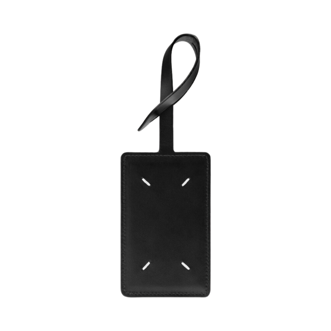 메종 마르지엘라 포 스티치 러기지 택 블랙(Maison Margiela Four Stitches Luggage Tag Black) - 2
