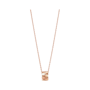 Golden Dew Dualiternals3 S Pendant Pink Gold (Excluding Chain)