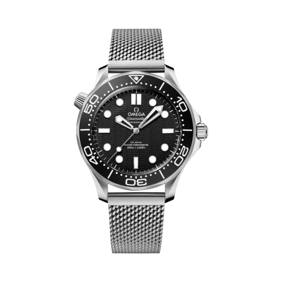 오메가 씨마스터 다이버 300M 코 액시얼 마스터 크로노미터 스틸 블랙(Omega Seamaster Diver 300M Co Axial Master Chronometer Steel Black)