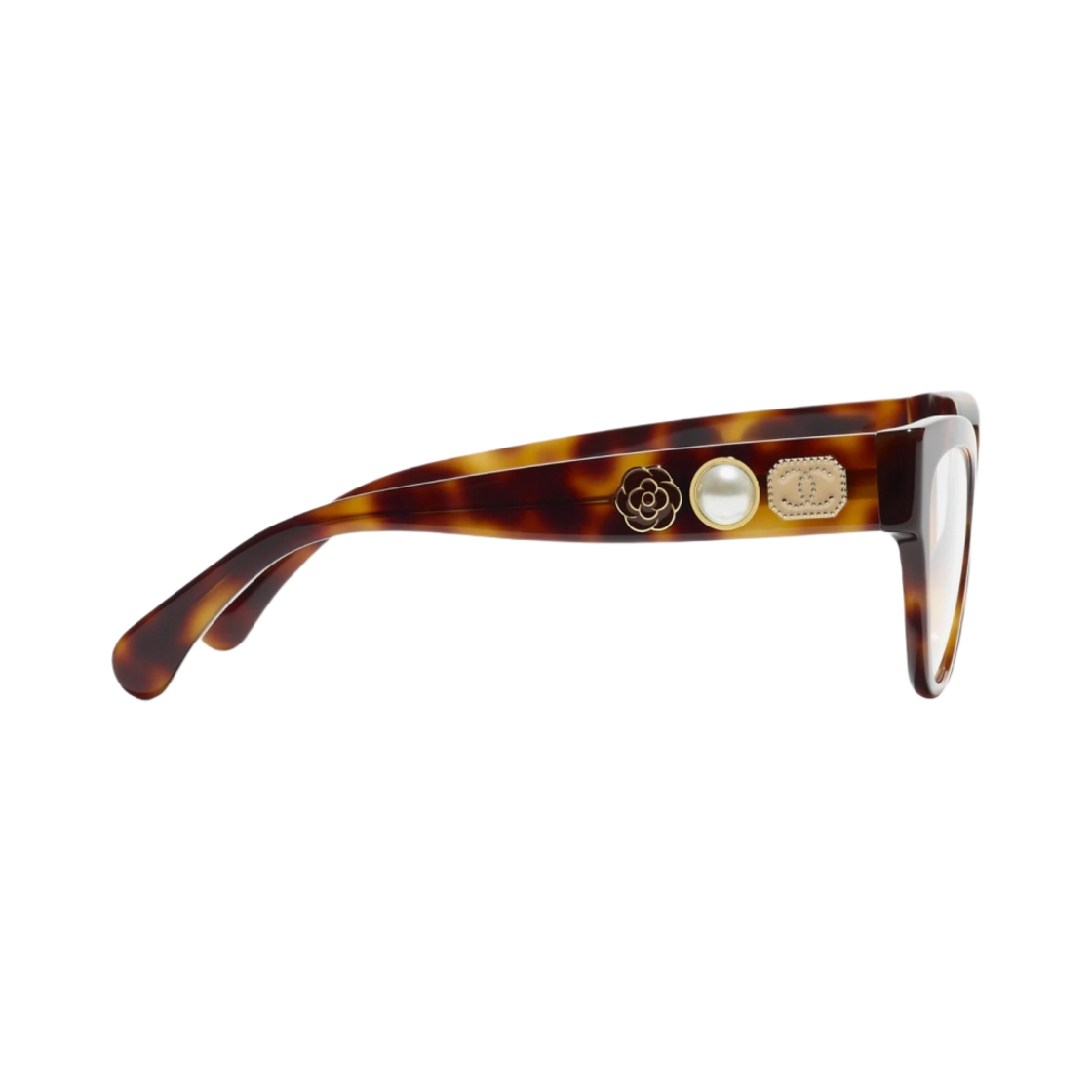 샤넬 캣아이 프레임 아세테이트 & 라이트 톨토이즈(Chanel Cat Eye Eyeglasses Acetate & Light Tortoise) - 3