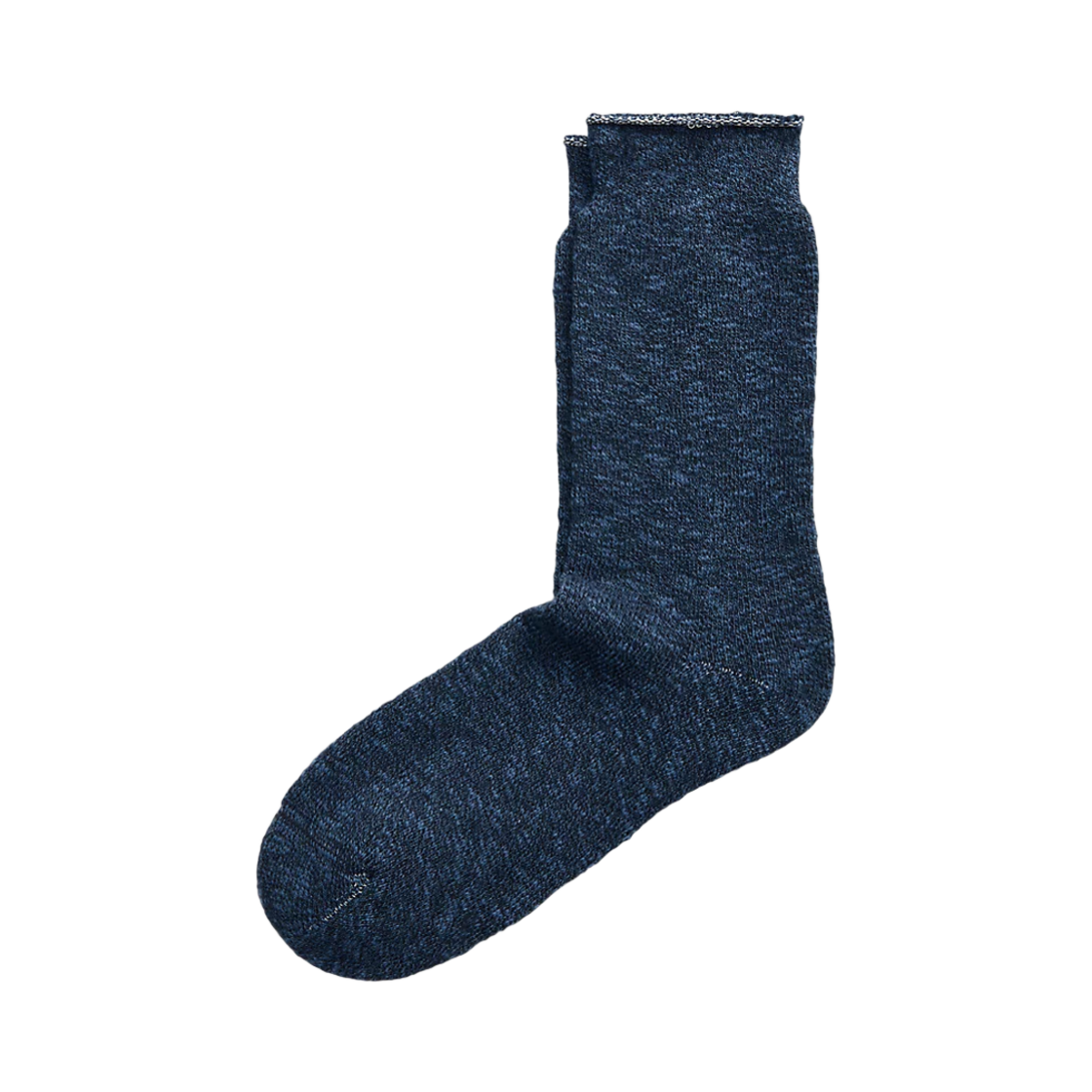 더블알엘 헤더 스트레치 코튼 블렌드 삭스 로얄(Double RL Heather Stretch Cotton Blend Socks Royal) - 1