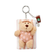 Starbucks Summer Breeze Bearista Keychain Beige