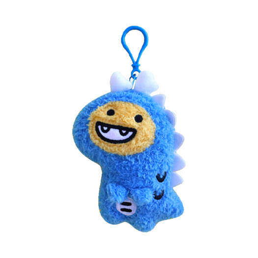 2675-100 Many a Little Ggom Jirak Dino Key Ring Blue Dino