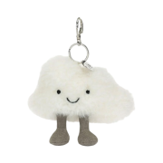 Jellycat Amuseable Cloud Bag Charm White
