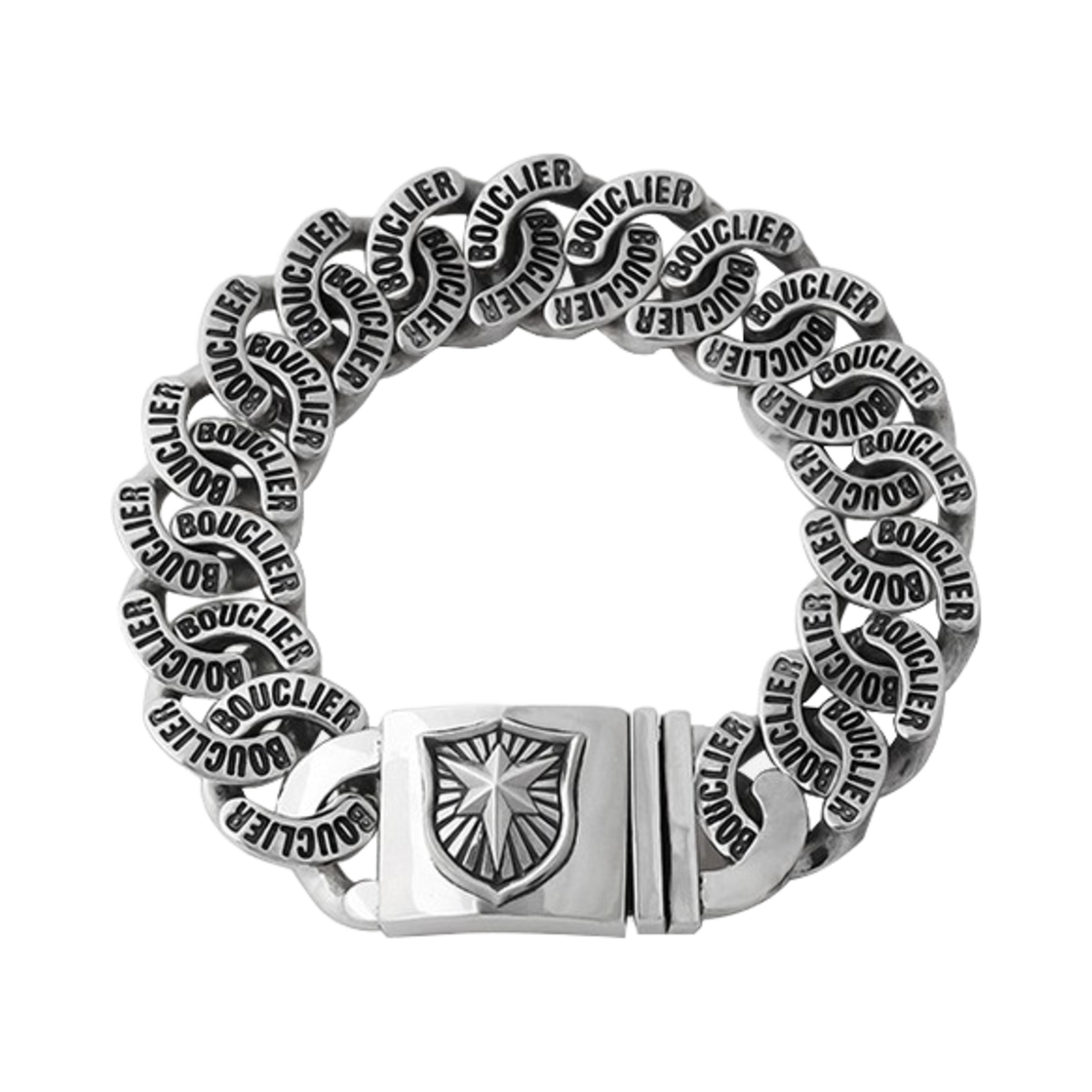 BOUCLIER-035 Bouclier Loop Chain Bracelet