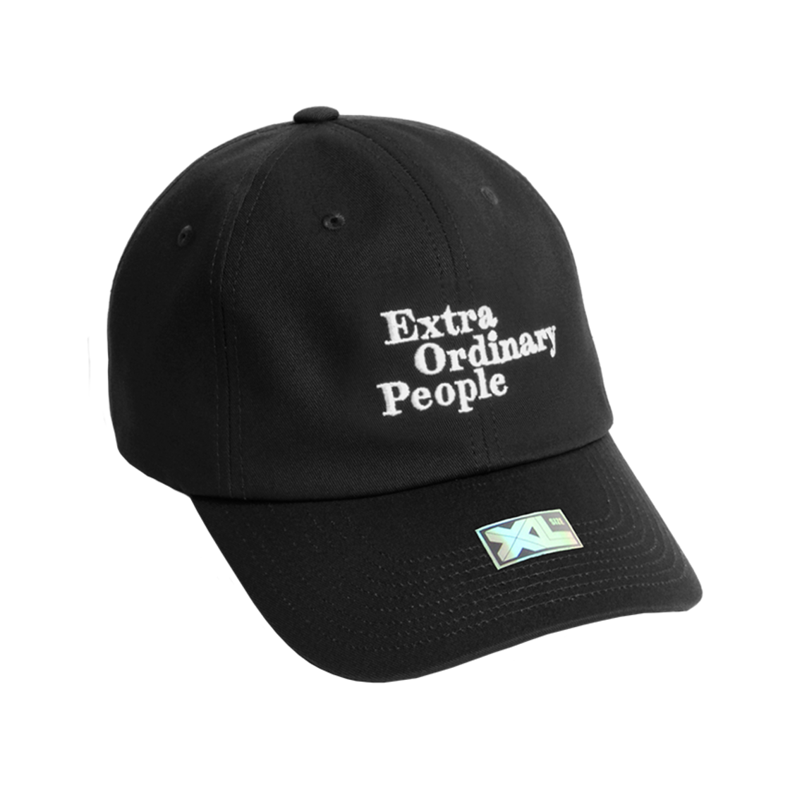 XL051 PLATEAU BIG SIZE BALLCAP XL EX VTG CAP BLACK