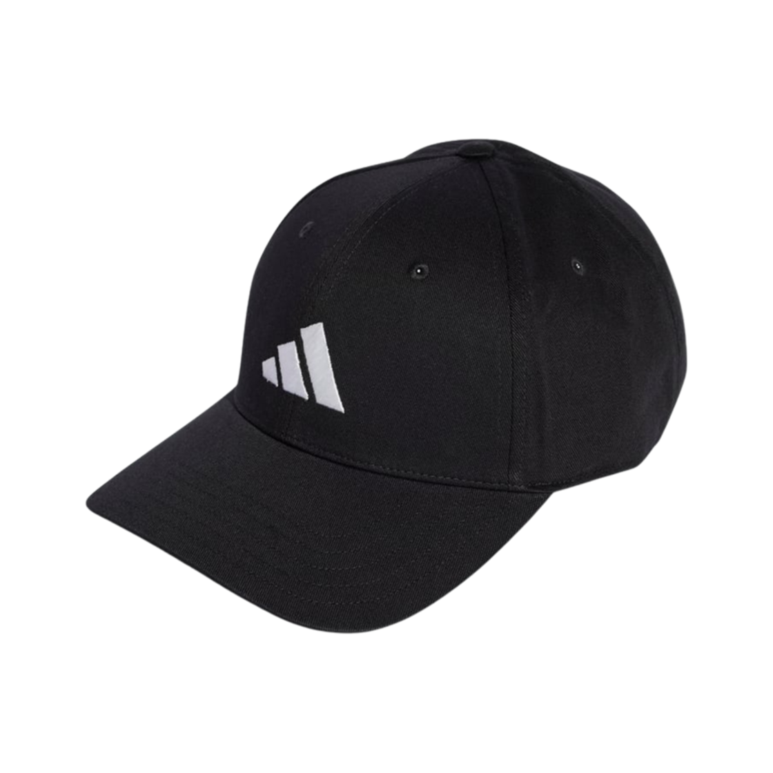 JG0998 Adidas New Logo Baseball Cap Black White