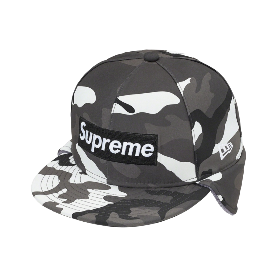 슈프림 윈드스토퍼 이어플랩 박스로고 뉴에라 스노우 카모 - 20FW(Supreme Windstopper Earflap Box Logo New Era Camo - 20FW) - 2