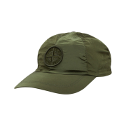 Stone Island 99576 Nylon Metal 6-Panel Cap Olive Green - 21SS