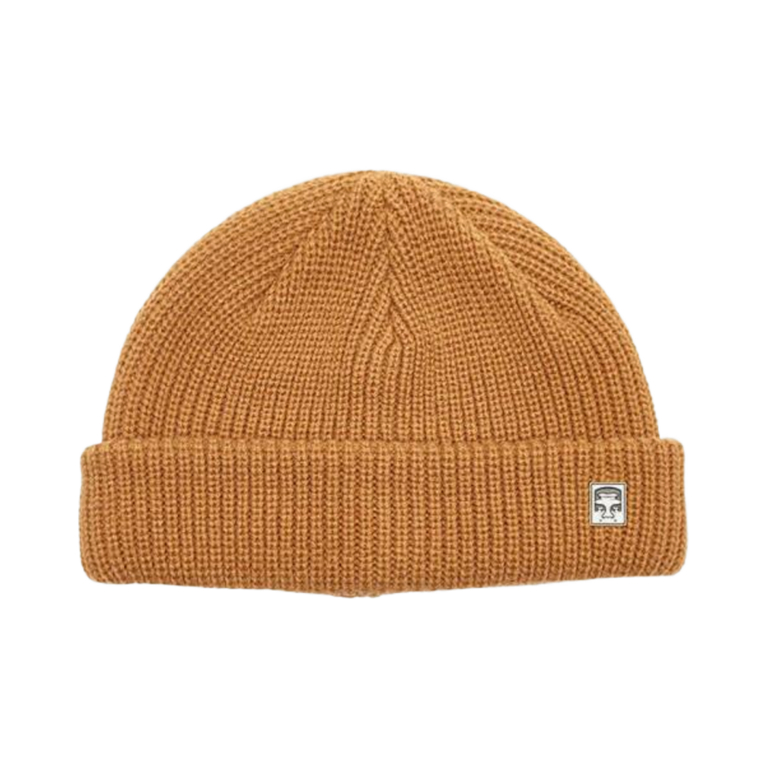 100030125 Obey Micro Beanie Brown Sugar