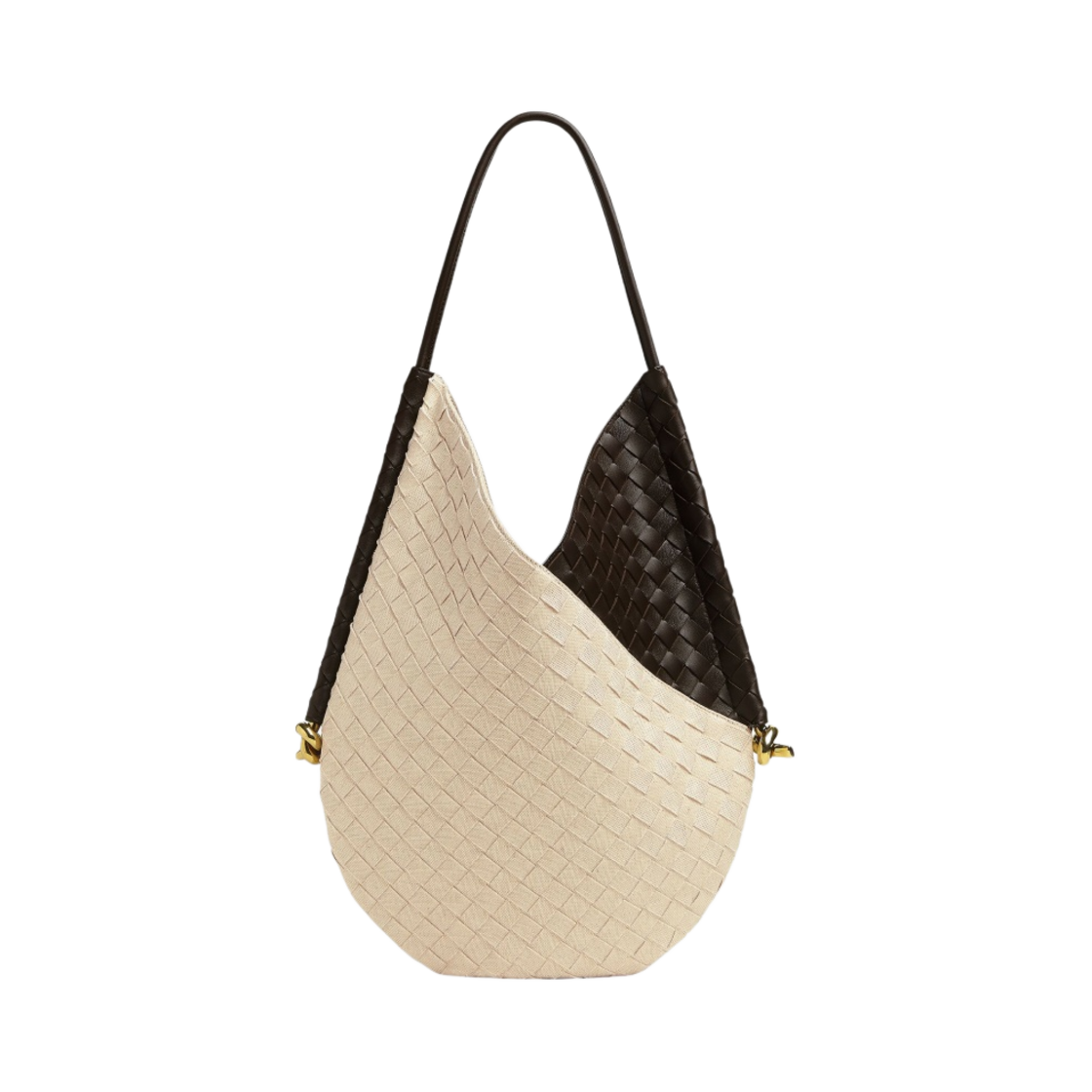 보테가 베네타 미디움 솔스티스 숄더백 내츄럴 폰단테(Bottega Veneta Medium Solstice Shoulder Bag Natural Fondant) - 1