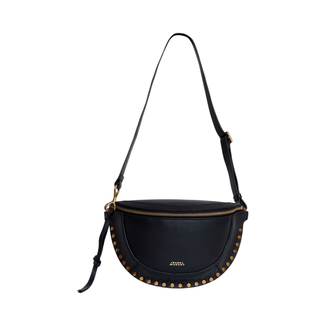 이자벨 마랑 사카노 그레인드 레더 벨트백 블랙 - 23SS(Isabel Marant Skano Grained Leather Belt Bag Black - 23SS) - 3