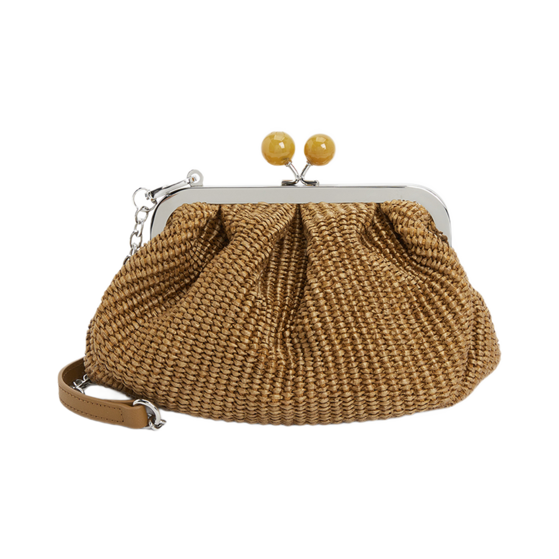 위켄드 막스마라 팔마 클러치 브라운(Weekend Max Mara Palmas Clutch Brown)