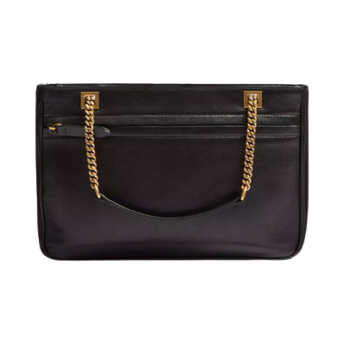 발렌티노 비바 슈퍼스타 나파 레더 스몰 쇼핑백 블랙 브라운(Valentino Viva Superstar Small Nappa Leather Shopping Bag Black Brown) - 3