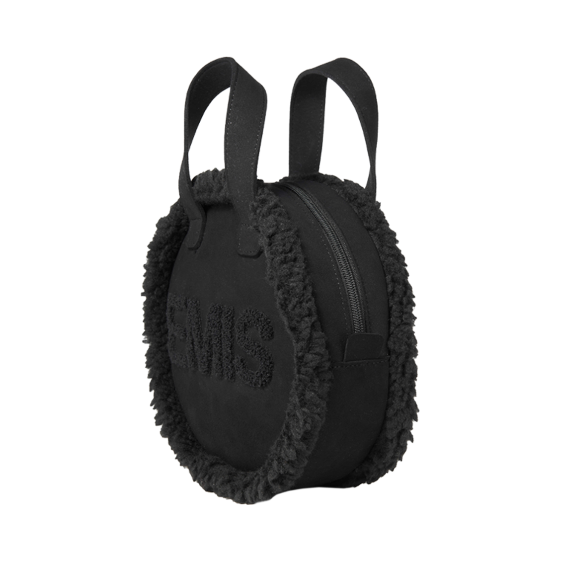 이미스 부클 스웨이드 백 블랙(Emis Boucle Suede Bag Black) - 2