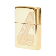 Palace Tri-Ferg Zippo Lighter High Polish Brass
