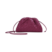 Bottega Veneta Mini Leather Pouch Cinnabar