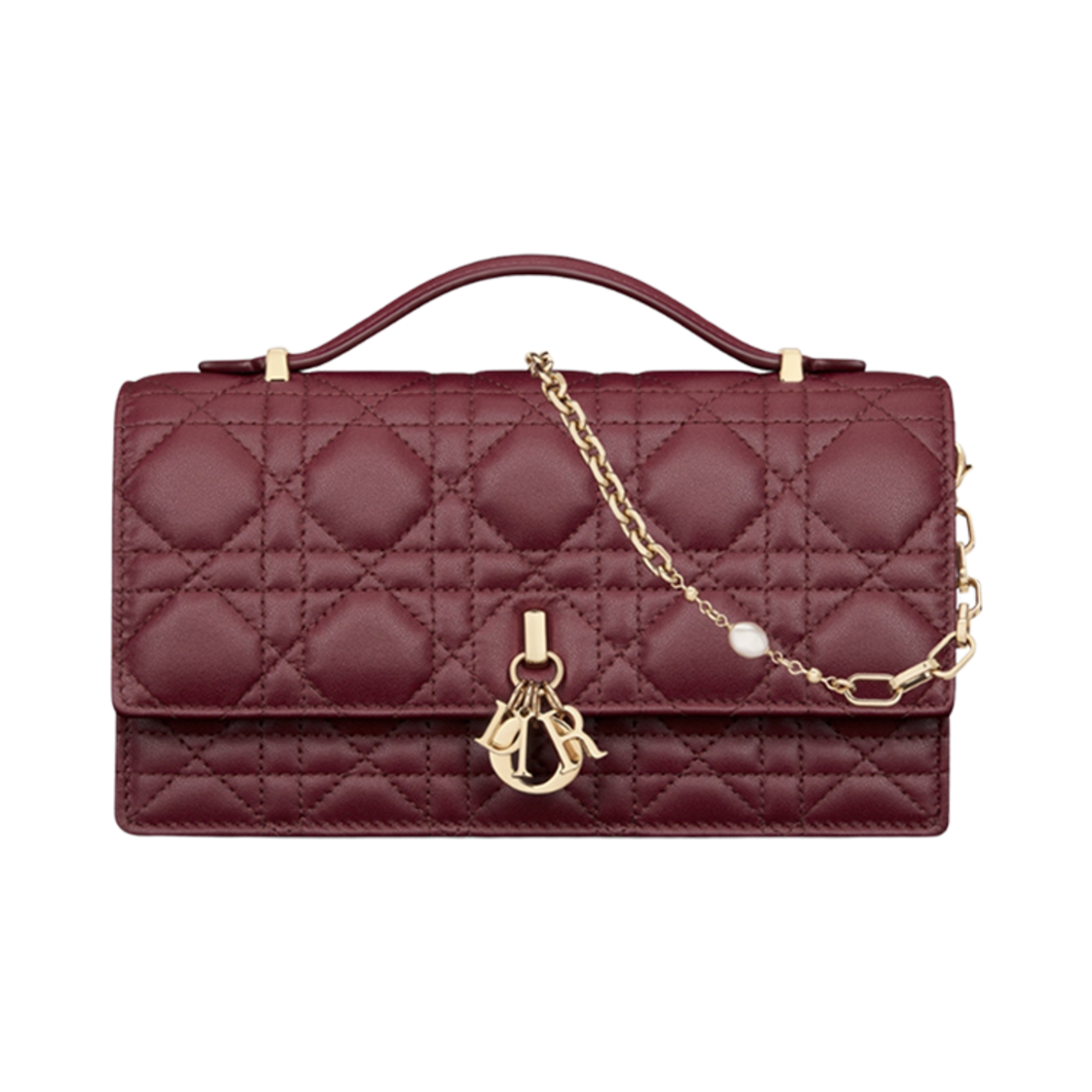 디올 마이 디올 라이트 백 버건디