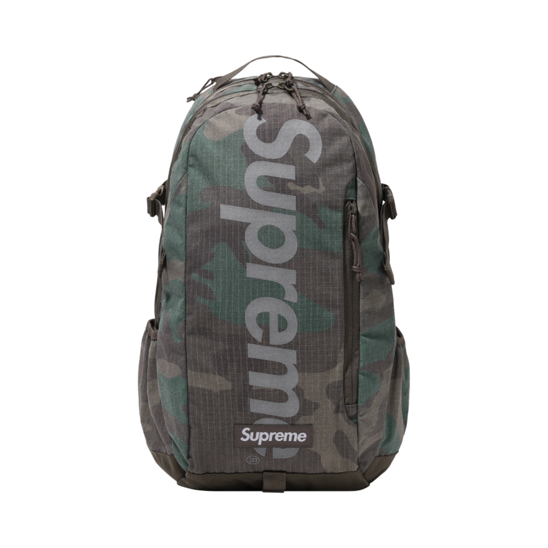 - Supreme Backpack Woodland Camo - 24SS