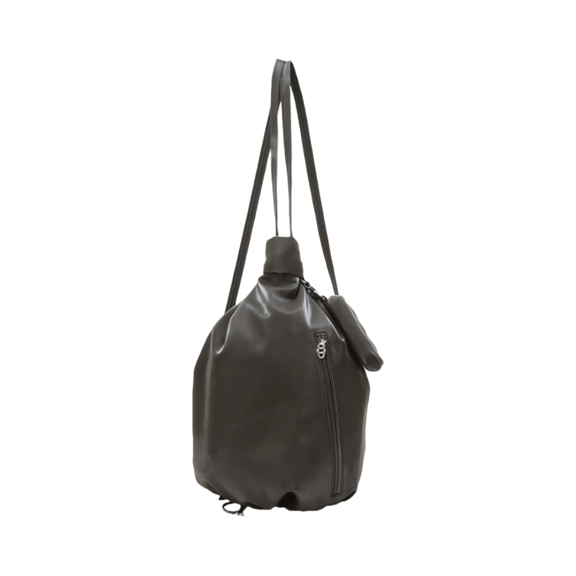 AABA5E130G2 Athe Vanessabruno Glossy Shoulder And Backpack M Grey - 대표 이미지 #1