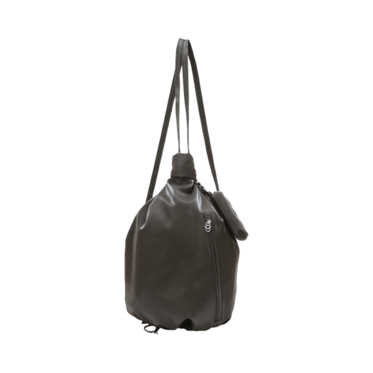 AABA5E130G2 Athe Vanessabruno Glossy Shoulder And Backpack M Grey