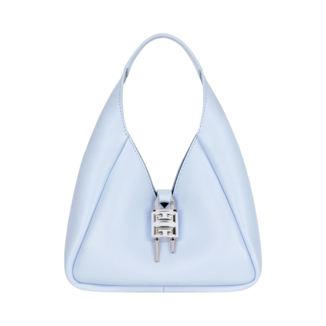 지방시 그레인드 레더 미니 G-호보백 페일 블루 스카이 블루(Givenchy Mini G-Hobo Bag in Grained Leather Pale Blue Sky Blue) - 1