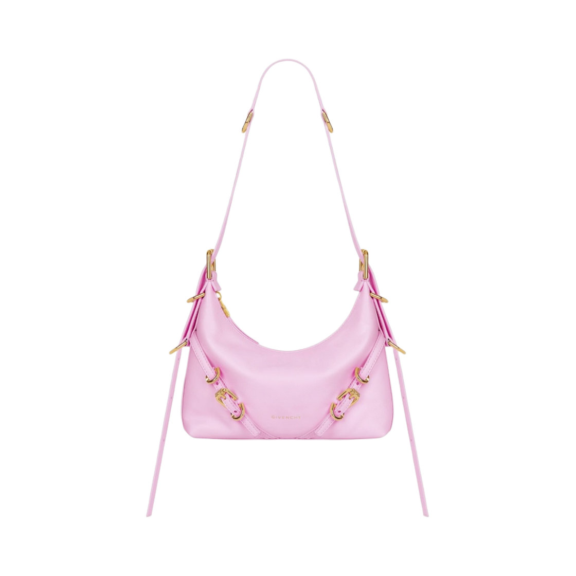 지방시 가죽 미니 부아유 백 실크 핑크(Givenchy Mini Voyou Bag in Leather Silk Pink) - 1