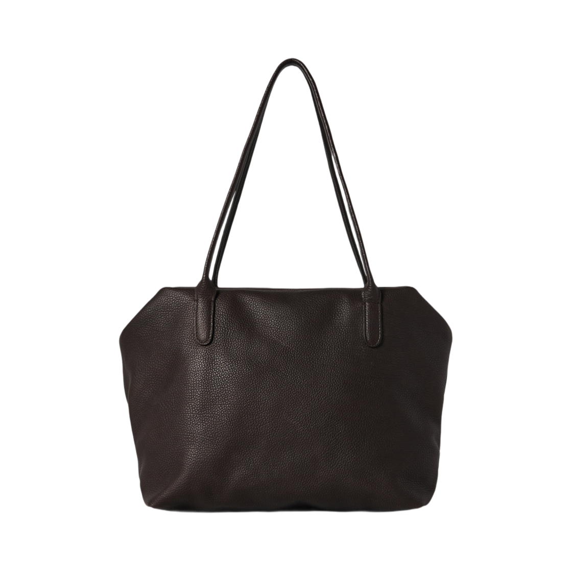 더 로우 헨리 백 레더 브루넷(The Row Henri Bag in Leather Brunette) - 1