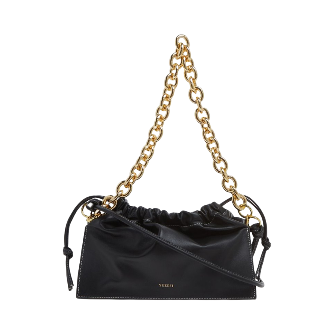 YUZCO-HB-BO-00 Yuzefi Bom Shoulder Bag Black