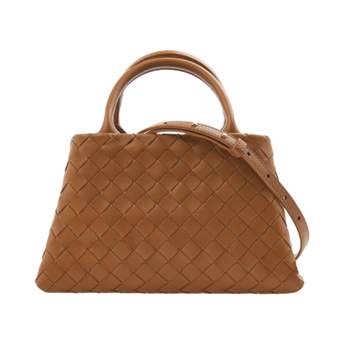보테가 베네타 인트레치아토 숄더백 카멜(Bottega Veneta Intrecciato Shoulder Bag Camel) - 2
