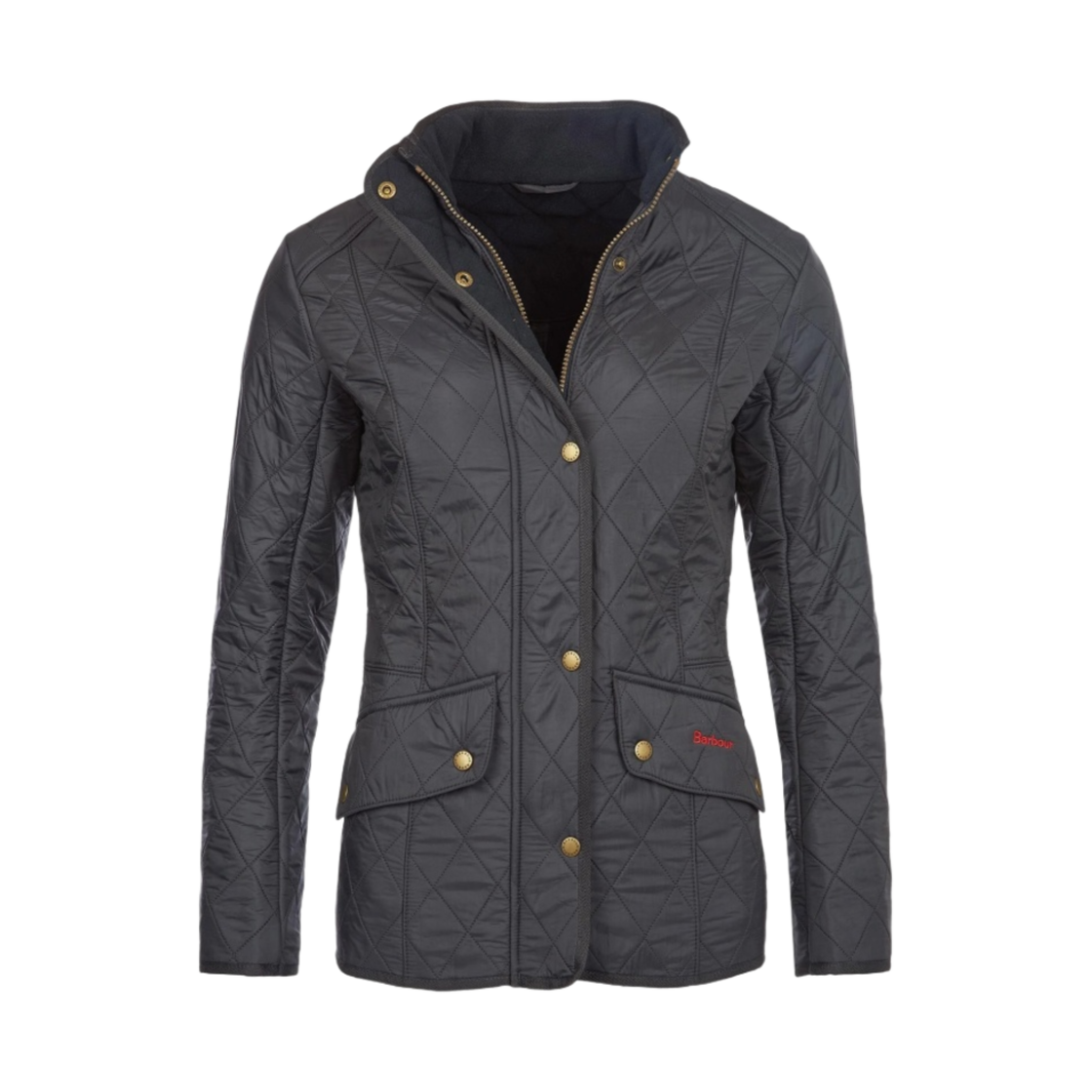 (W) 바버 카발리 폴라퀼트 자켓 네이비((W) Barbour Cavalry Polarquilt Jacket Navy) - 1