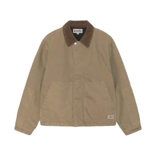 Stussy ブラック ワークギアジャケット 115785 Mサイズ STUSSY - ステューシー ワークギア ジャケット 115785 M 黒 ブラック