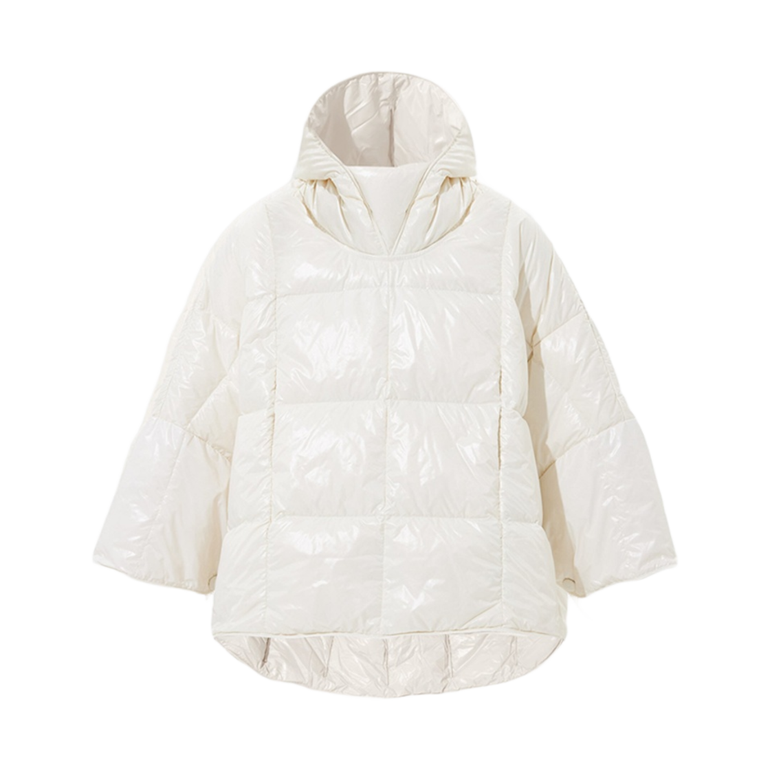 (W) 옌키 옌키 판초 실키 화이트((W) Ienki Ienki Poncho Silky White)